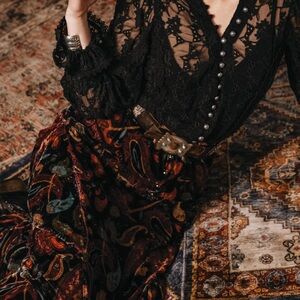 Double D Ranch XL Lace Top  NFR ready! WOW!!